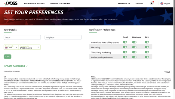 Custom Preferences